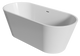 Free Standing Bathtub - White