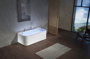 Freestanding bath tub with a smooth design, built for a premium bathing experience. Compare the best bath tub Malaysia prices