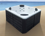 Modern bath tub with a deep soaking design, offering comfort and relaxation. Check out the best bath tub Malaysia options
