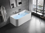 Malaysia beautifully crafted white bath tub with a smooth, deep interior for a relaxing soak