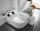 Massage Bath Tub (Right) - White