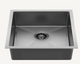 SUS304 Single Bowl Sink c/w Basket - Satin