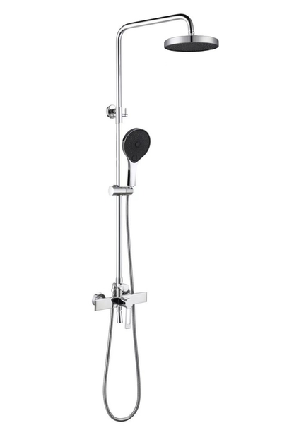 Exposed Shower Bar Set - Chrome