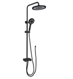 SUS304 Exposed Shower Bar Set (for Instant Water Heater used) - Matt Black