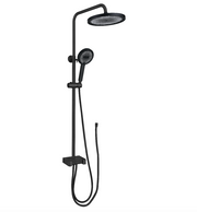 SUS304 Exposed Shower Bar Set (for Instant Water Heater used) - Matt Black