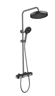 Exposed Shower Bar Set - Grey