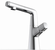 Single Lever Pull-Down Pillar Sink Mixer - Chrome