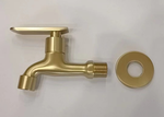 Wall Bib Tap - Matt Gold