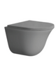 CODA Wall Hung WC Complete Set (P180mm) - Matte Grey