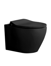 VERIO Wall Hung WC Complete Set (P180mm) - Matte Black
