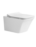 VARIS Wall Hung WC Complete Set (P180mm) - White