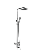SUS304 3 Way Square Expose Shower Set