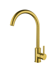 Pillar Sink Mixer - Matte Gold