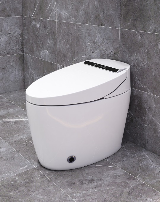 Smart WC Complete Set (S-250mm) - White – Big Bath Sdn Bhd