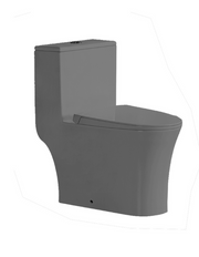 LUCCA WC Complete Set (S-250mm) - Matte Grey