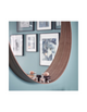 Tora Mirror with Frame Venner Dia 600mm (Wood)