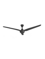 Rezo AC Motor Ceiling Fan (60")-3 Steel Blade -Matte Black