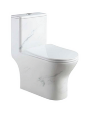 VESPER WC Complete Set (S-250mm) - Marble White