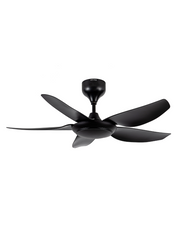 Rezo AC Motor Ceiling Fan- (42 '") 5 ABS Blade with 5 Speed Remote control - Matte Black