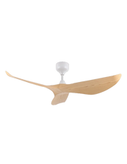 Rezo DC Motor Ceiling Fan- (38") 3 ABS Blade 12 speed with Remote control - Light Wood