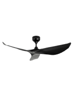 Rezo DC Motor Ceiling Fan- (38") 3 ABS Blade 12 speed with Remote control - Matte Black