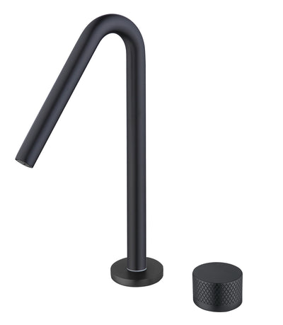2 Hole Wash Basin Mixer - Matt Black