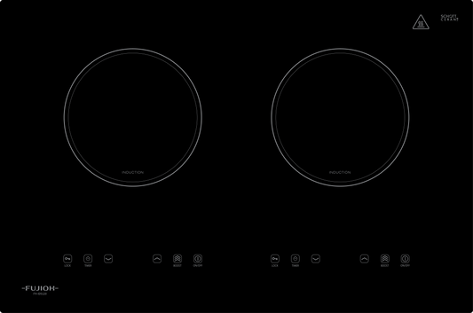 Fujioh Induction Hob (2 Zone) - Ceramic Glass