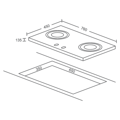 Robam Cooker Hob