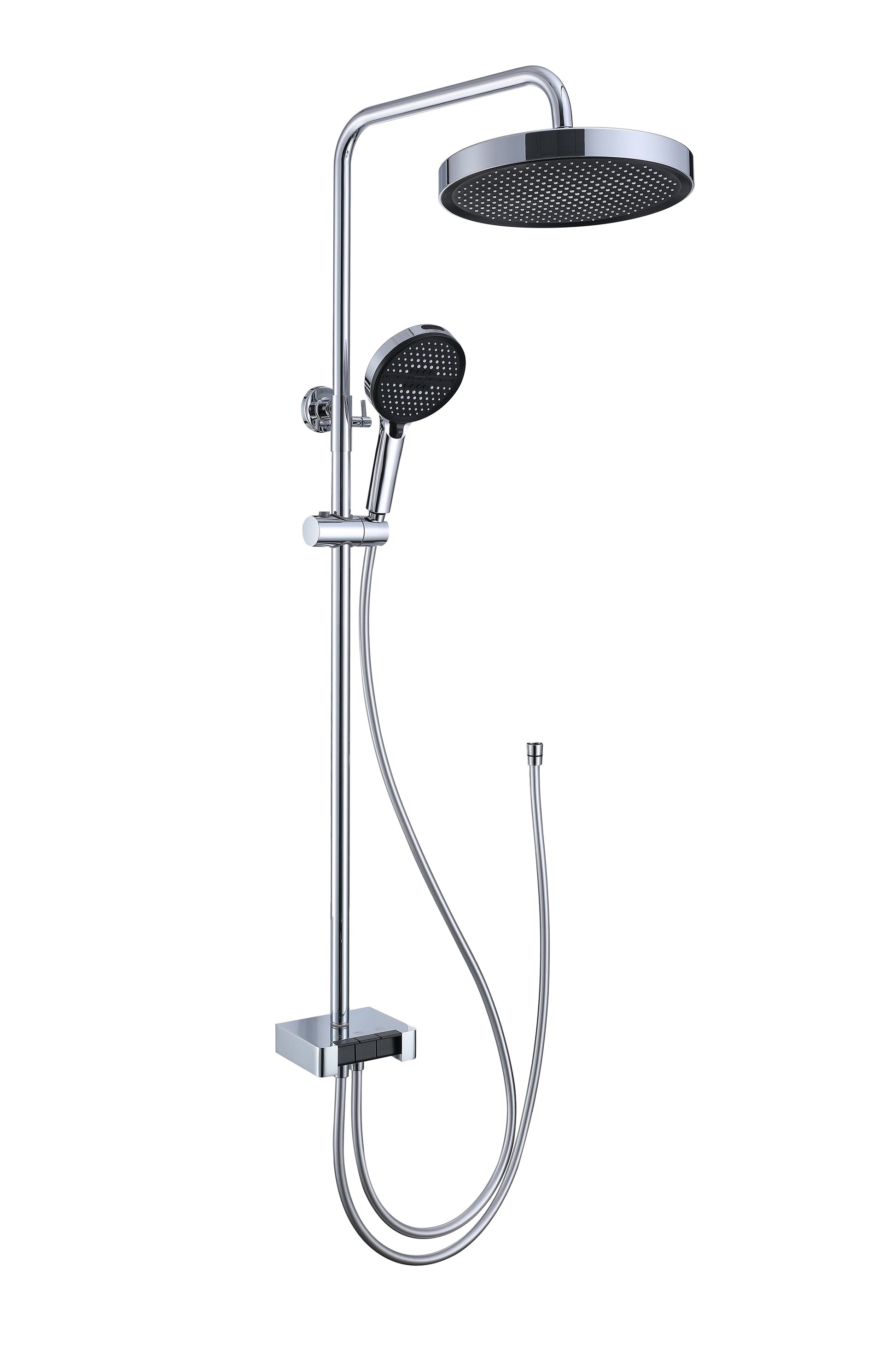 SUS304 Exposed Shower Bar Set (for Instant Water Heater used) - Chrome