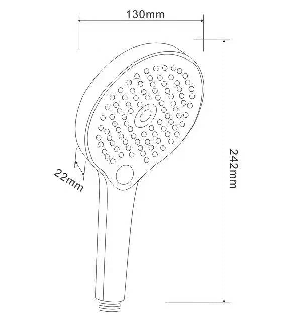 Hand Shower Set - Chrome