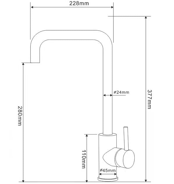 Pillar Sink Mixer