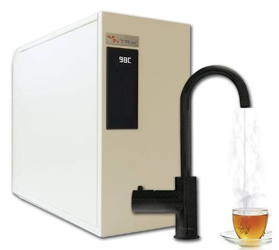 Intrix One Water Filter Hot & Cold System with Tap Series  4-in-1  (Matte Black)