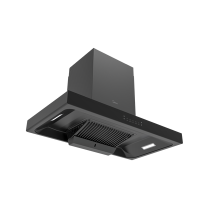 Midea Chimney Hood- MCH-90B88(BK)