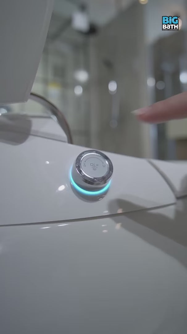 Smart Toilet Complete Set (S-300mm) c/w Tank (High Version) - White video [src:vid:40454284804353]