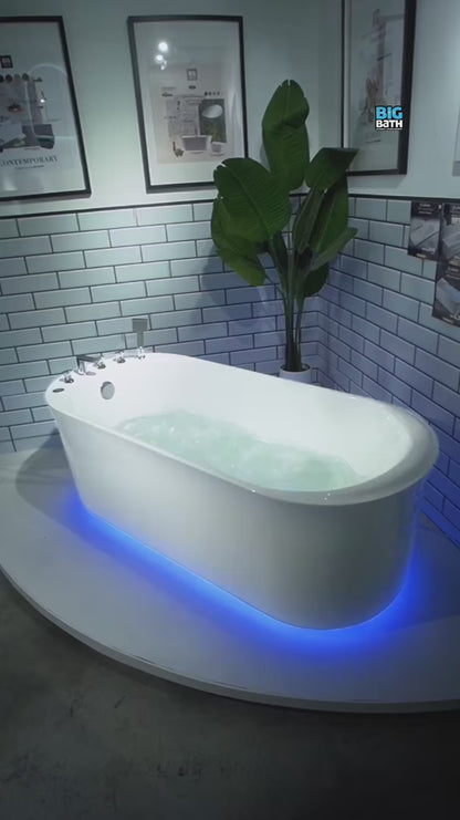 Massage Bathtub - TR-BHT-MBT-12301-WW product video