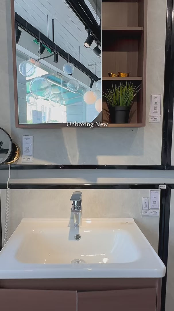 Carbon Steel Basin Cabinet Set - TR-BBC-MNC-22078 product video