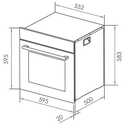 Robam Double Cavity Oven 65L