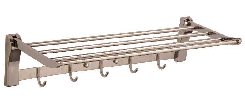 SUS304 Foldable Towel Rack - Satin