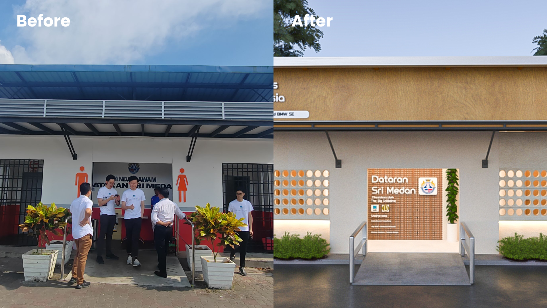 BMW Public Toilet Transformation Partner