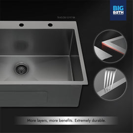 Nano Black Single Bowl Sink
