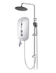Alpha Instant Water Heater S18i c/w Rain Shower - Ivory White