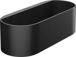 Hansgrohe WallStoris Storage basket deep - Black