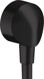 hansgrohe FixFit Wall outlet E without non-return valve - Matt Black
