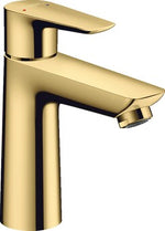 Talis E Single Lever Basin Mixer 110 with Pop-up Waste Set - Polished Gold Optic