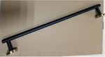 SUS304 Single Towel Bar - Black & Gold