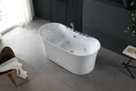 Spacious massage bath tub Malaysia with ergonomic design and modern accessories for luxurious home spa.