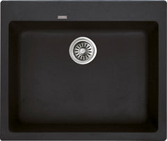 Granitetech Single Bowl Kitchen Sink - Black
